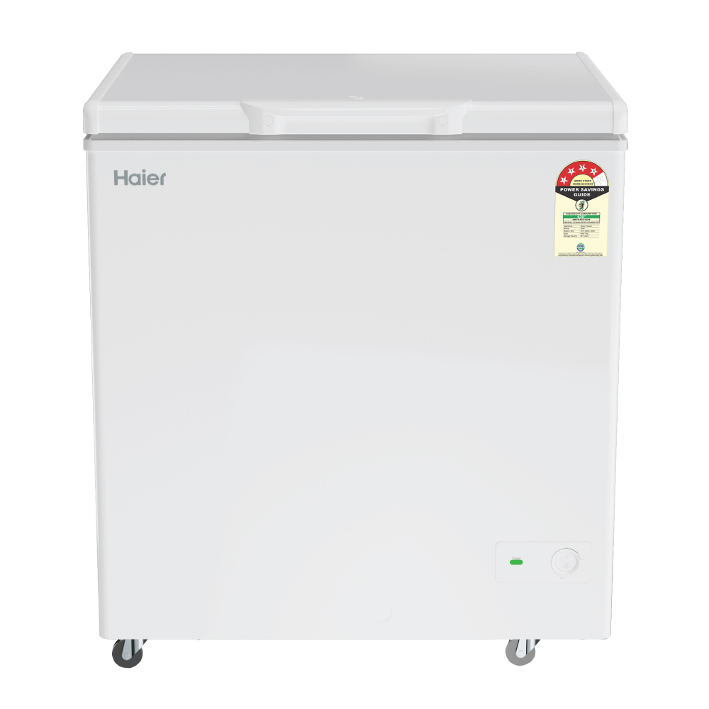 Haier Deep Freezer 230L, Hard Top Convertible Single Door (White)